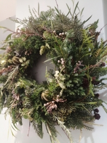 All Foliage Christmas Wreath