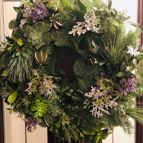 All Foliage Christmas Wreath